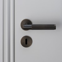 Solid door handle Buster & Punch smoked bronze