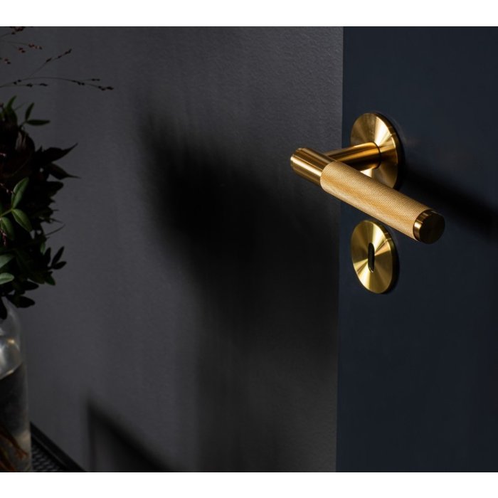 Buster+Punch Pair of round Buster & Punch brass key plates