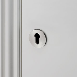 Buster+Punch Paire de plaques cylindriques en acier inoxydable Buster & Punch