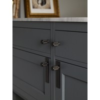 Pair of furniture buttons Buster + Punch black