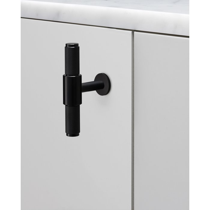 Buster+Punch Black furniture handle "T-Bar" from Buster&Punch
