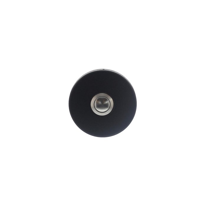 Intersteel Intersteel Doorbell ronde dissimulée ø53x10 acier inoxydable/noir mat