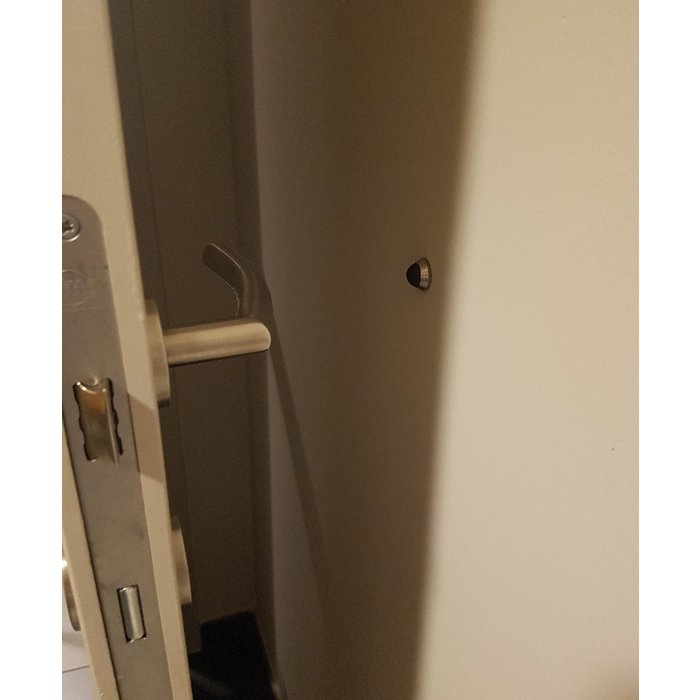 Intersteel Super discrete RVS deurstopper voor wandmontage