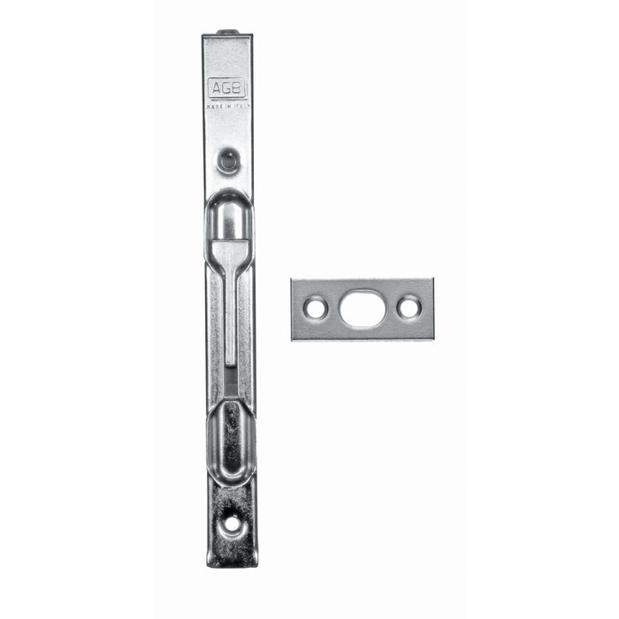 AGB Lock side slide AGB nickel 162x16mm