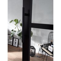 DEURGREPEN T 20/200/300 ZWART PAAR DEURDIKTE>3CM