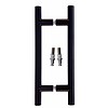 HDD Poignées de porte noires T 20/200/300 paire pour verre