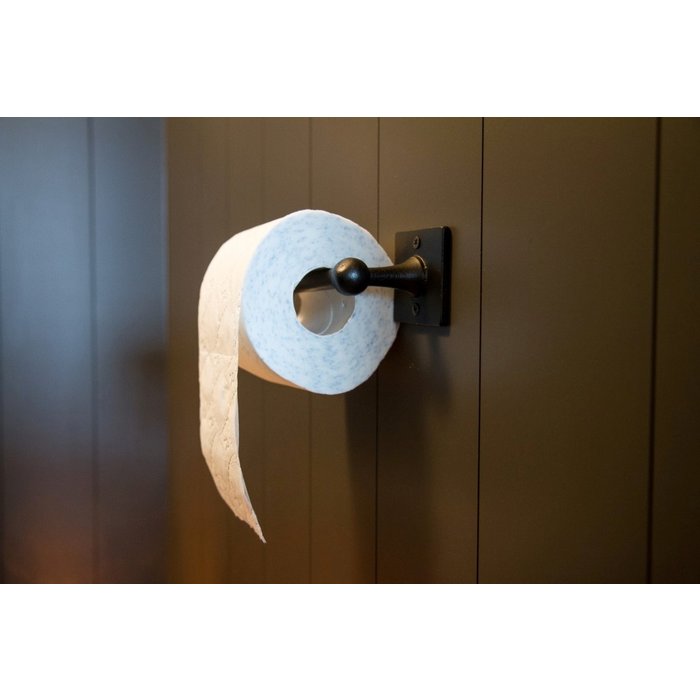 Dauby Stuk houder enkel verouderd ijzer 150mm ‘Links/Left” - rond