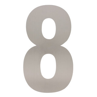 Intersteel Stainless steel house number 8 - XXL 500mm
