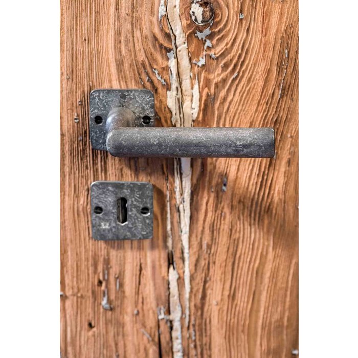 Dauby Pair of Dauby rosette 50Q raw metal (RM) key plates