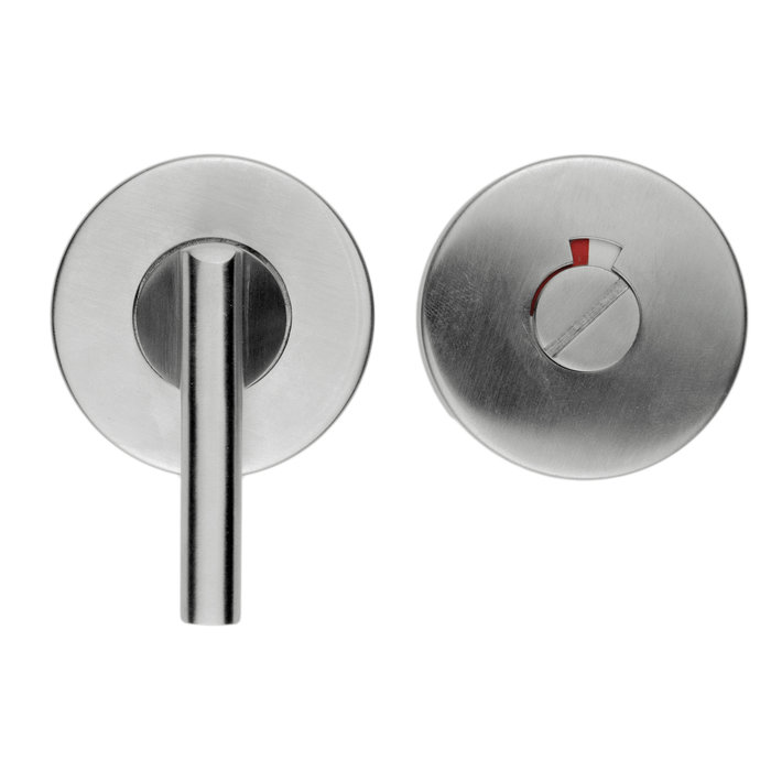 HDD WC SET ZERO INOX WITH HANDLE