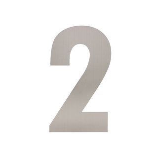Intersteel Stainless steel house number 2 - XL 300mm