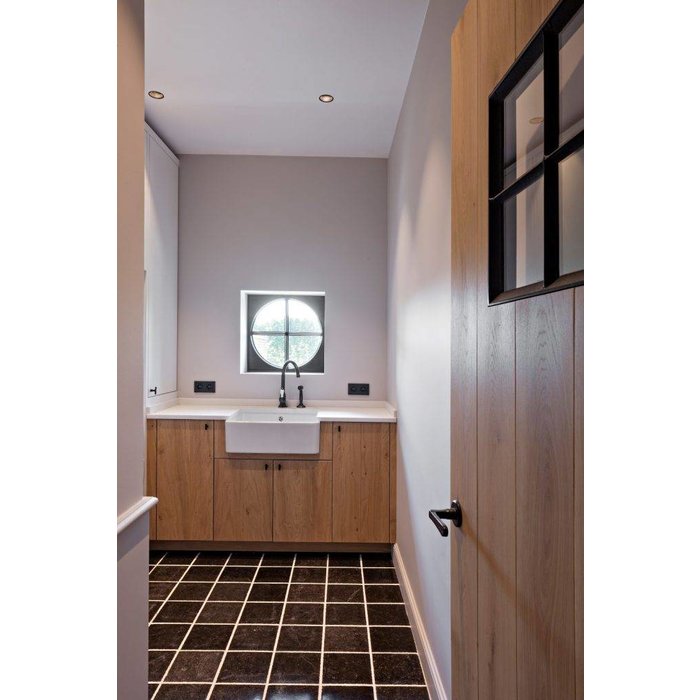 Dauby Lochteil PHL ”L” -50mm - Eisen gealtert - schwarz