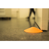 Door stop Doornado Mud on card anthracite