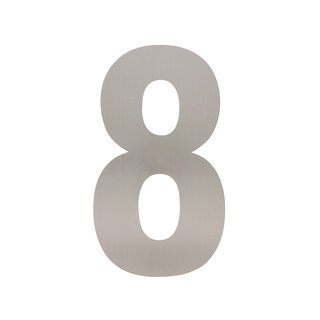 Intersteel Stainless steel house number 8 - XL 300mm