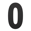 Intersteel Numéro de maison noir 0 - XL 300mm