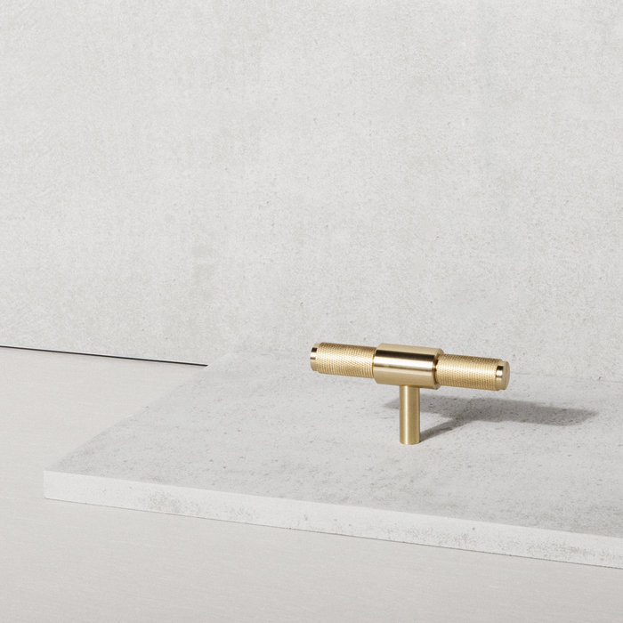 Buster+Punch Furniture handle "T-Bar" from Buster&Punch brass