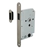 Intersteel RVS magneet badkamer/toilet slot 63/8mm, 20x175, doorn 50mm  voorplaat afgerond, incl. sluitplaat/kom