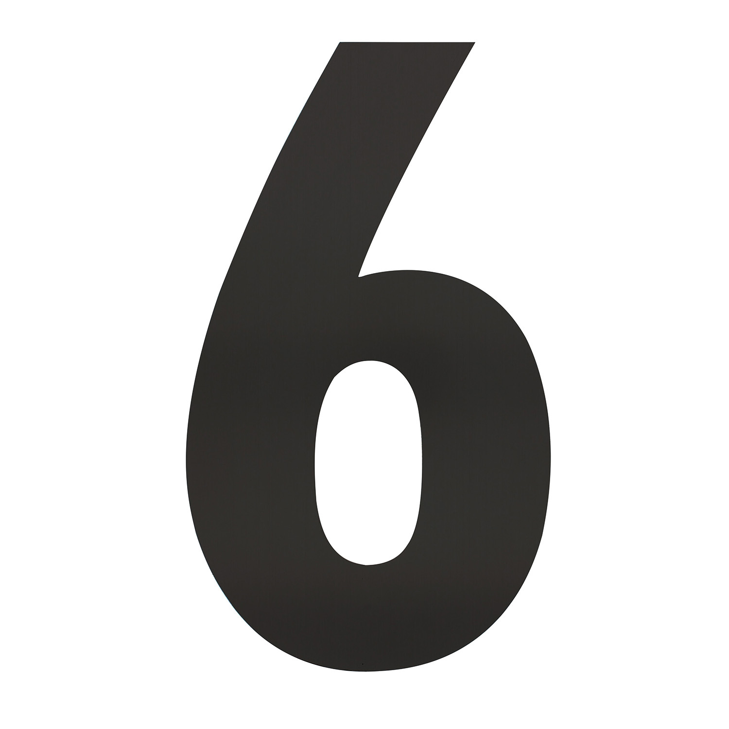 Black house numbers