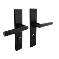 Black SKG *** safety set with spring stool / lever with a PC axle size of 72mm