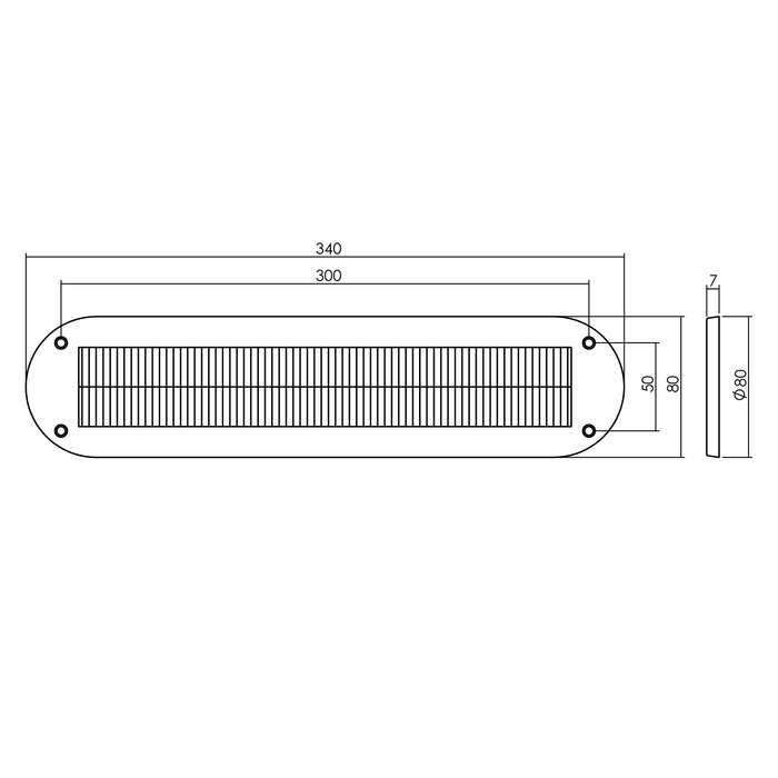 Intersteel Ensemble de ferrures pour porte d'entrée ronde : poignée de porte à double ressort, plaques de cylindre de sécurité, sonnette et plaque à lettres avec pare-brise en acier inoxydable