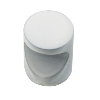 HDD Bouton de meuble blanc D20