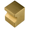HDD Möbelknopf CUBICA oben mattgold