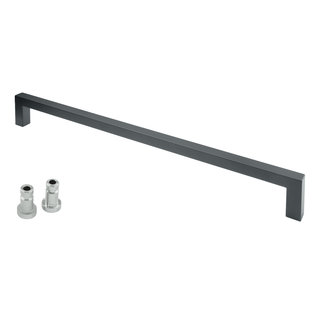 HDD Schwarzer Türgriff „Cubica“ U 20/500 Blindmontage