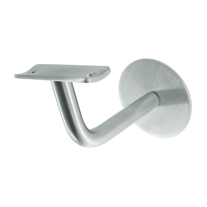 HDD Trapleuninghouder rond RVS