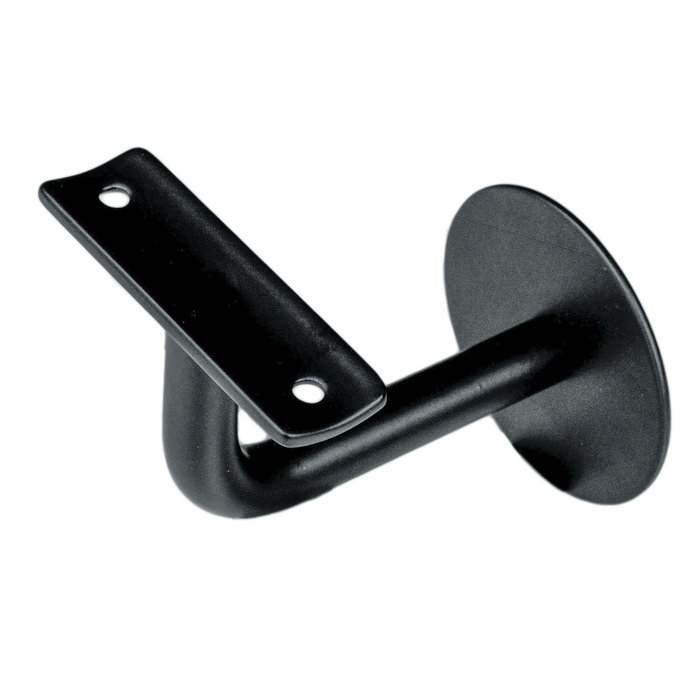 HDD Support de main courante rond noir