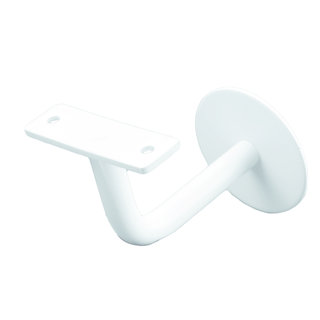 HDD TRAPLEUNINGHOUDER PLAT WIT