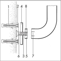 KOPPELSTUK "GEBOGEN T"