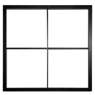 HDD Patrijspoort retro 530 mm zwart