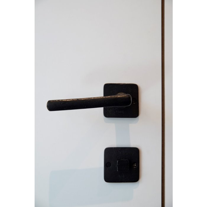 Dauby Set toilet WC /Q verouderd ijzer-zwart (VO)