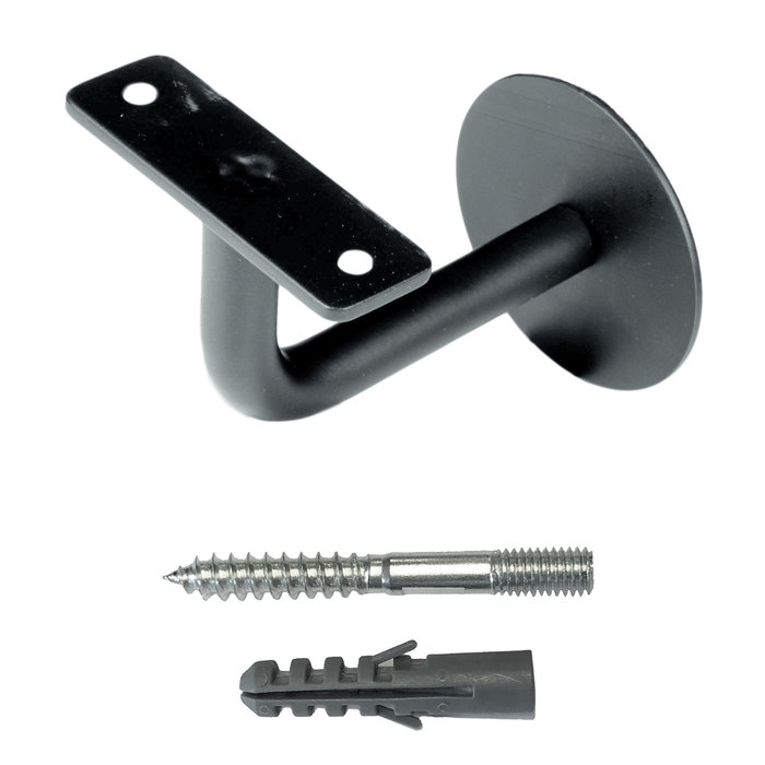 HDD Support de main courante noir mat