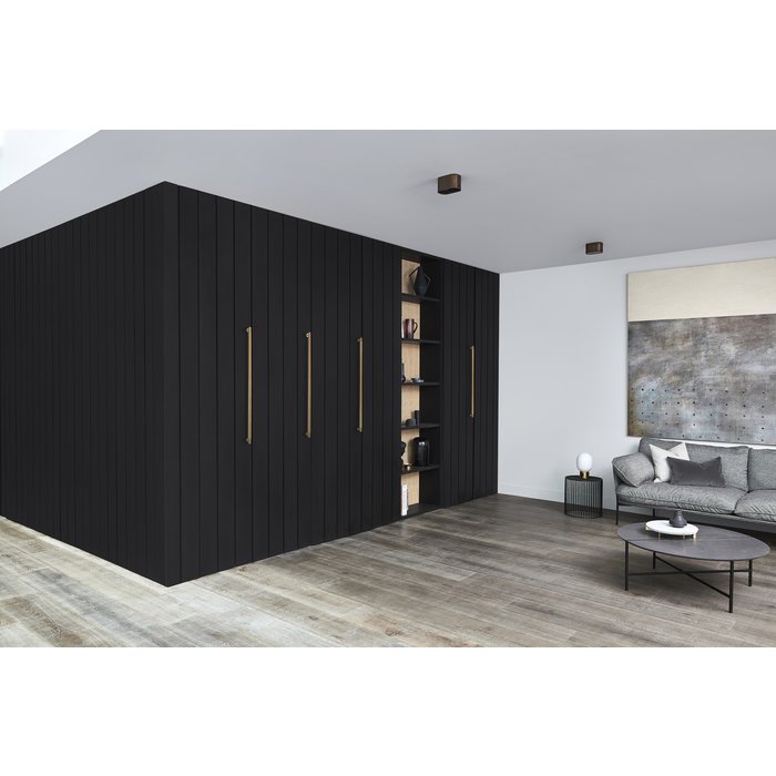 Buster+Punch Messing kastgreep van Buster en Punch - totale lengte 760 mm - Closet Bar Bras B+P