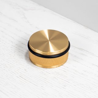 Buster+Punch Door stop / floor / brass