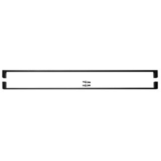 HDD Black door handles Cosmic 20/500 pair for glass