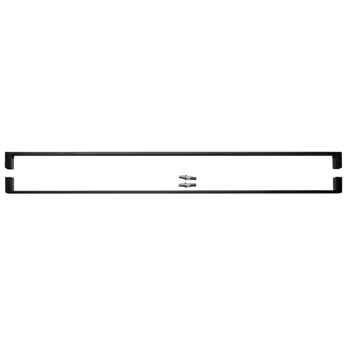 HDD Black door handles Cosmic 20/500 pair for glass