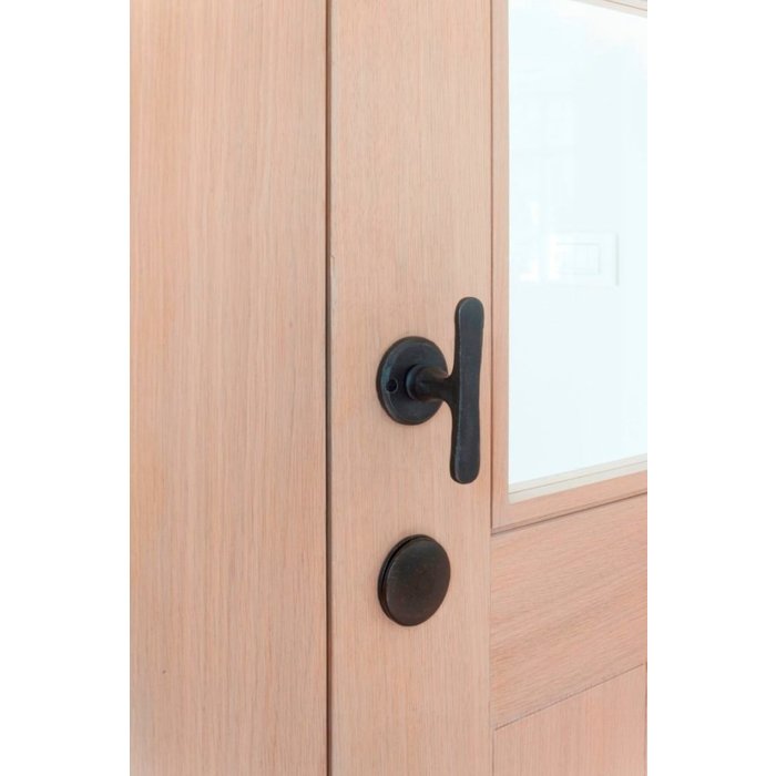 Dauby Gatdeel PHT ”T” -50mm - verouderd ijzer - zwart