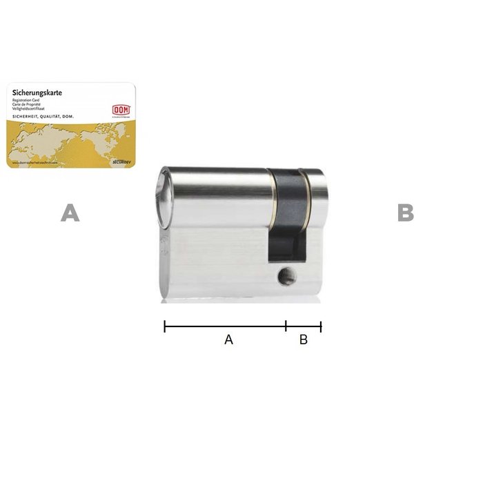 DOM DOM halve cilinder Sigma Plus