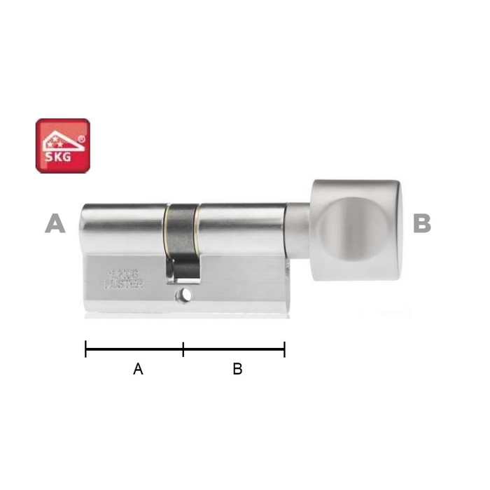 DOM DOM safety knob cylinder Plura SKG ***