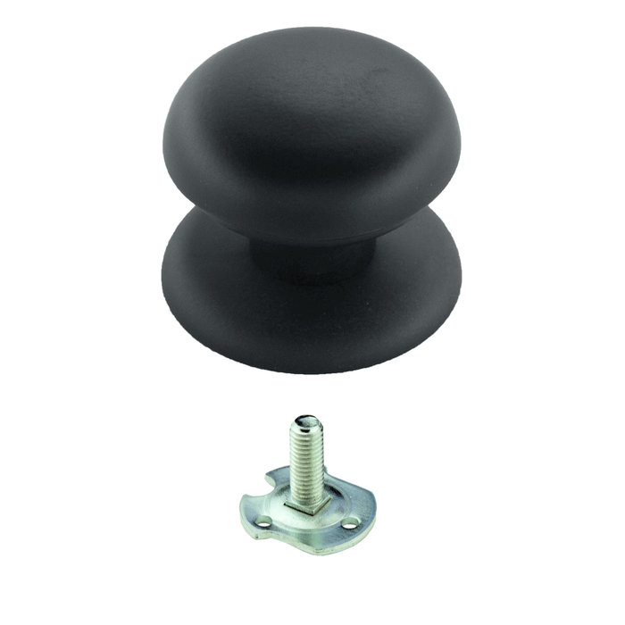 HDD Black fixed button 'Top 805' one-sided mounting