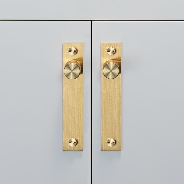 Buster+Punch FURNITURE KNOBS / PLATE / BRASS / BUSTER+PUNCH
