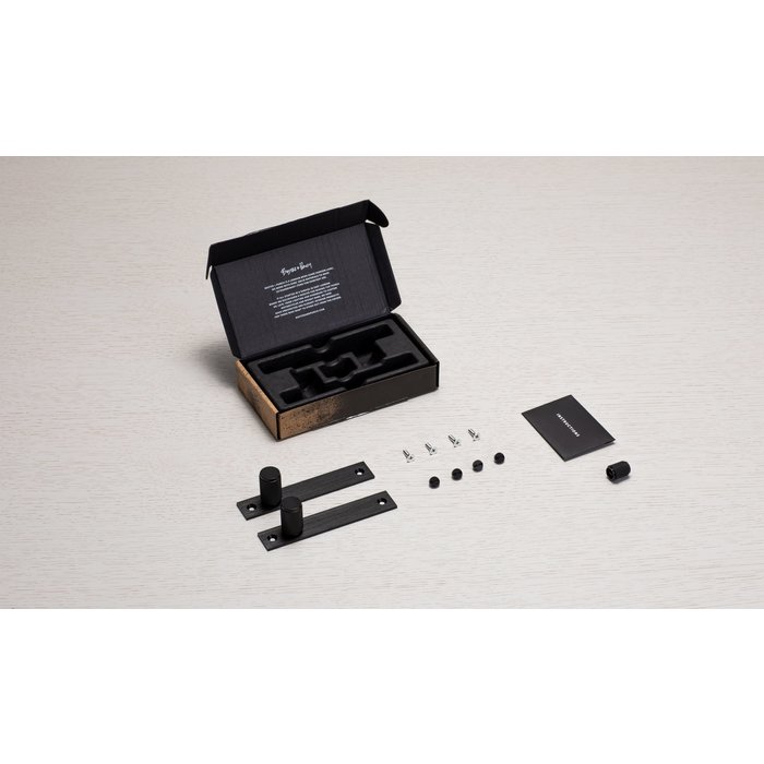 Buster+Punch BOUTONS DE MEUBLES / PLAQUE / NOIR / BUSTER+PUNCH