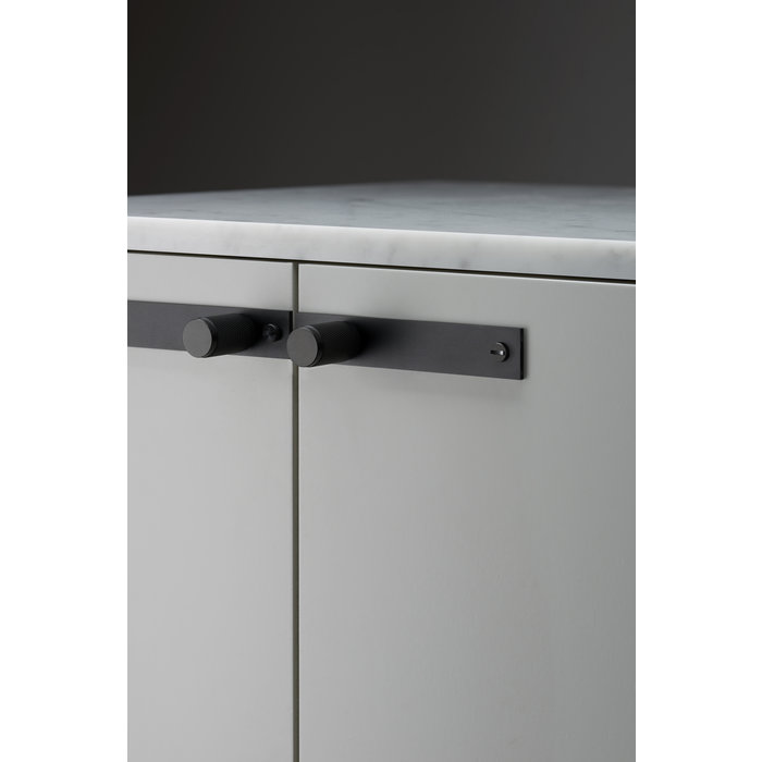 Buster+Punch BOUTONS DE MEUBLES / PLAQUE / NOIR / BUSTER+PUNCH