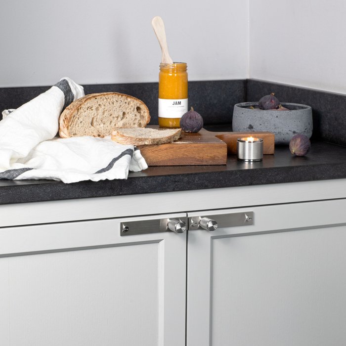 Buster+Punch Stainless Steel / Furniture Knobs / Plate / Buster & Punch