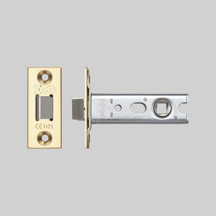 Buster+Punch Petite serrure avec plaque frontale en laiton 25x60mm et mandrin 57mm