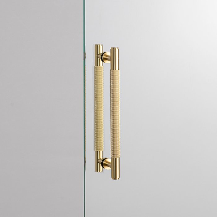 Buster+Punch Double door handle from Buster&Punch in brass