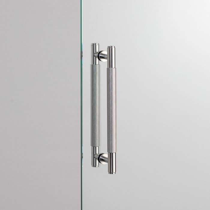 Buster+Punch Double door handle from Buster & Punch made of solid stainless steel