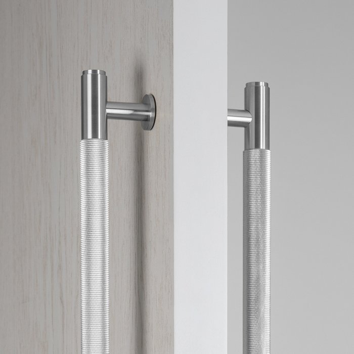 Buster+Punch Double door handle from Buster & Punch made of solid stainless steel
